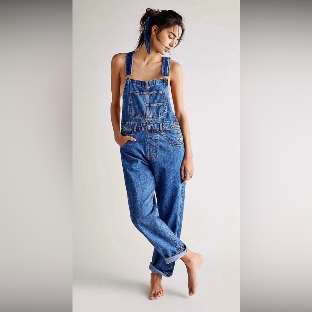 We the free ziggy overalls size M